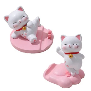 Support de téléphone chat mignon drôle chat téléphone tablette support de bureau support pour filles - Photo 1 sur 14