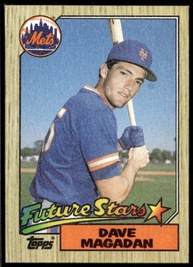 1987 Topps Dave Magadan #512 New York Mets
