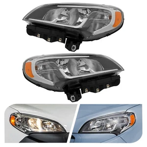 Left+Right Headlamps Headlights Assembly For 2015-2022 Dodge Ram ProMaster City - Picture 1 of 23