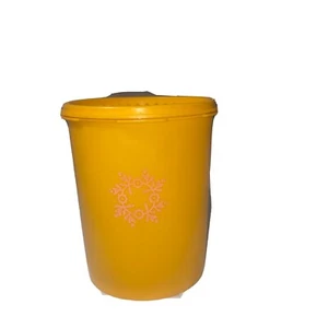 Vintage Tupperware Ernte Gold Kanister Retro #1626-2 - Bild 1 von 5