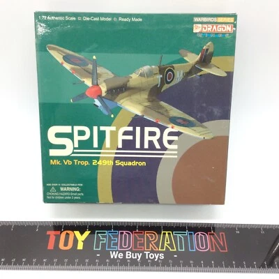 Dragon Wings 50123 1/72 SPITFIRE Mk. Vb Trop. 249th Squadron Die-Cast Plane - Image 1 of 4