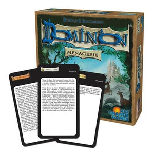 Dominion-Menagerie-Set: Spiel Erweiterung Menagerie + Trennkarten Menagerie - Bild 1 von 6