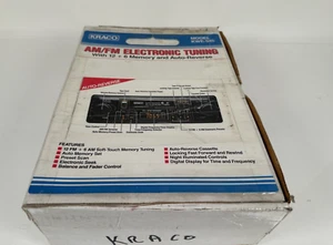 (NEW) Vintage Kraco KWE-545 Cassette Receiver In Box - Picture 1 of 12
