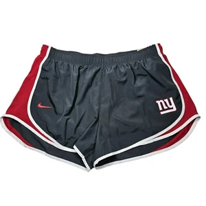 Pantalones Cortos para Correr Nike NY Giants Nuevos con Etiquetas Dri-Fit Forrados Para Mujer Talla XXL Gris Rojo Blanco - Imagen 1 de 11