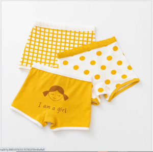 Baby Boy Girl Kids 3 Pack Soft Cotton Briefs Knickers Underwear Pants 2-10 Years