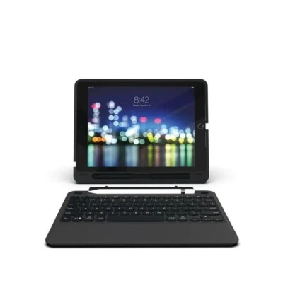 TECLADO BLUETOOTH ZAGG SLIM BOOK GO PARA APPLE IPAD 10.2'' 7.º 8.º 9.º 10.ª GENERACIÓN Foto 1 de 4