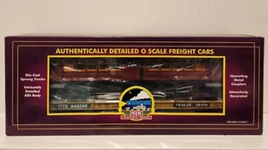 MTH 20-98490 TTX Flachwagen mit rotem Lo-V U-Bahnwagen NYC Transit Train - Bild 1 von 4