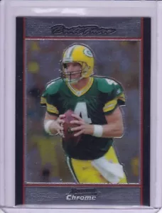 Brett Favre 2007 Bowman Chrome Football Card BC116 - Picture 1 of 2