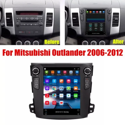 9.7'' Android Carplay Car Stereo Radio GPS Navi 2+32GB For 2006-2012 Outlander - Image 1 of 4