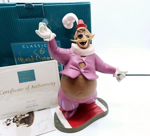 WDCC Disney Little John Robin Hood Figurine Flamboyant Fop in Box with COA  - Picture 1 of 15