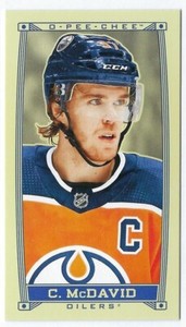 2019/20 O-Pee-Chee Caramel Mini cards# C-36 of Connor McDavid