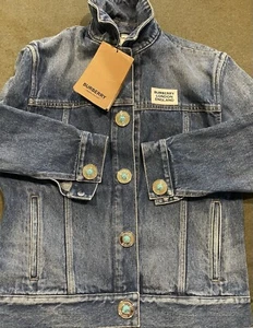 BURBERRY BRIT Denim Jacket Size 4 - Picture 1 of 5