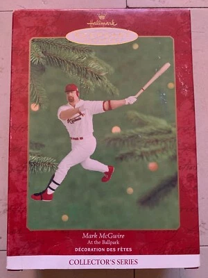 Ornamento Mark McGwire Hallmark con licencia MLB, 2000, ¡Cardenales! (15B) Foto 1 de 2