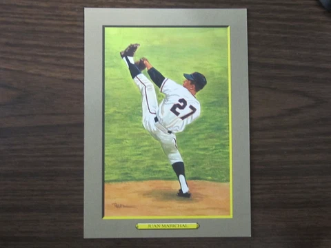 Juan Marichal Perez Steele Great Moments Postcard San Francisco Giants Cover