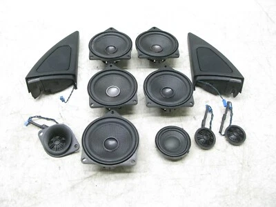 10-17 BMW F07 535i 550i GT CONJUNTO DE ALTO-FALANTES TWEETER PORTA TRASEIRA ESQUERDA DIREITA FRONTAL 100323 - Imagem 1 de 4
