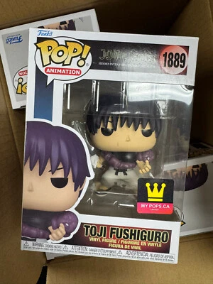 *IN HAND* Funko Pop! JUJUTSU KAISEN Toji Fushiguro #1889 MYPOPS CANADA COMMON - Image 1 of 2