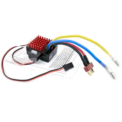 60A ESC For 1/10 Tamiya TT01 TT02 RC Car 540/550/380/370 Brushed Motor Upgrade - Image 1 of 4