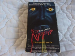 THE RIPPER VHS TOM SAVINI SLASHER HORROR 80ER KONGRESS VIDEO MORD KRIMI AKTION - Bild 1 von 10