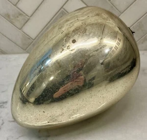 Antigua bola de plata alemana grande en forma de huevo - siete pulgadas - Imagen 1 de 3