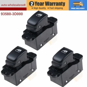 3X Single Window Switch Passenger Side Fits For Hyundai Sonata Elantra Kia Rio - Picture 1 of 7
