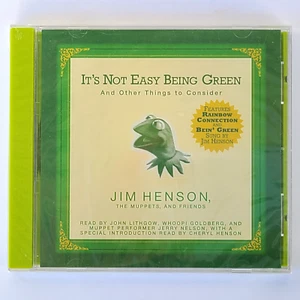 Jim Henson It's Not Easy Being Green & other Things to Consider NEW CD VTG 2005 - Foto 1 di 9