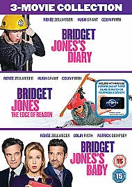 Bridget Jones's Diary / Bridget Jones - The Edge of Reason / Bridget Jones's Baby (DVD, 2017)