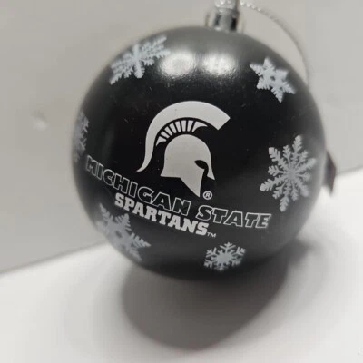 Michigan State Spartans MSU Christmas Tree Bulb 2.25" Ornament Forever  - Image 1 of 4