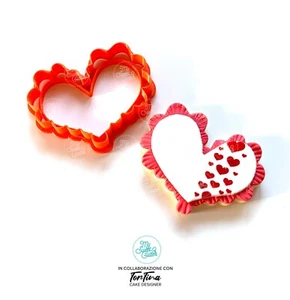 Valentinstag Smaragdherz Liebe Plätzchenformen Ausstecher - Bild 1 von 1