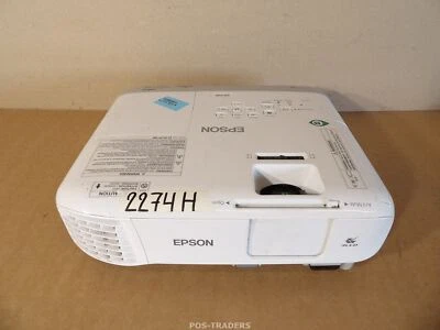 Epson EB-X39 XGA Beamer Projector 3LCD 3500 Lumens - 2,274 HOURS - EXCL REMOTE  - Bild 1 von 4