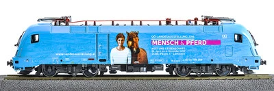 HO Taurus Rail Ad--Mensch & Pferd--ÖBB--1016-NEUHEIT in AC-Digital-sehr selten - Bild 1 von 2