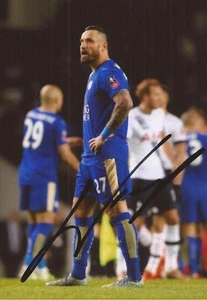 LEICESTER: MARCIN WASILEWSKI FIRMADA 6x4 FOTO DE ACCIÓN + CERTIFICADO DE AUTENTICIDAD - Imagen 1 de 1