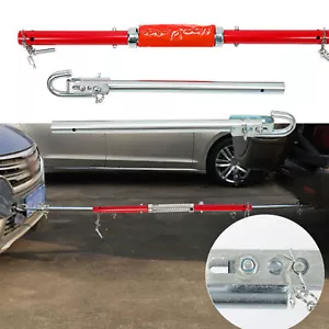 Sicherheits Abschleppstange KFZ Auto 3000 kg 3T PKW gedämpft Schleppstange 3tlg - Bild 1 von 18