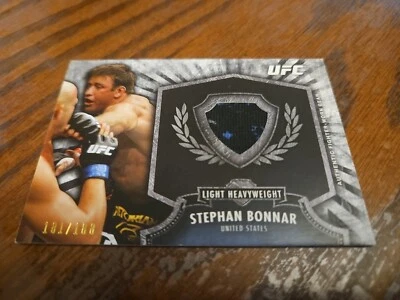 2012 Topps UFC Bloodlines Fighter-Worn Relic Card #181/188 Stephan Bonnar #FR-SB - Image 1 of 4