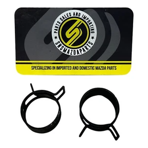 04-05 Mazda Miata MX5 OEM Mazdaspeed MSM Bypass Valve BOV Clamp Pair BP8J-13-781 - Picture 1 of 2