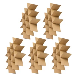 5 Pack Glass Dividers for Moving Boxes Carton Partitions Packing Glasses Medium - Picture 1 of 12
