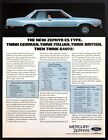 1978 Mercury Zephyr ES Type photo "Euro-Style Sports Sedan" vintage print ad