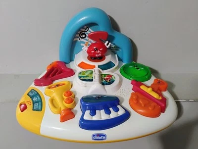 Difícil de Encontrar De Colección Chicco Musical Sing N Learn Orquesta Instrumento Juguete FUNCIONA  Foto 1 de 4