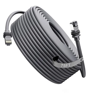 Starlink Gen3 Cable 75Ft/23M ,replace Standard V3 Ethernet Cable Waterproof Gray - Picture 1 of 8