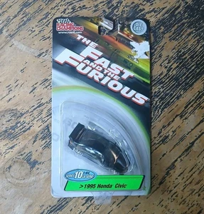 HTF Racing Champions Fast & Furious Series 10 1995 Honda Civic Si Black Heist  - Picture 1 of 10