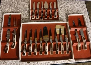 Vintage Regent & Sheffield 19-teiliges Schatztruhe Besteckset - Bild 1 von 8