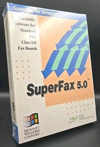 SuperFax 5.0 for Windows Vintage PC Software Sealed Legacy Software Utility NOS - Picture 1 of 5