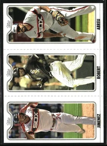 2022 Topps Opening Day #TPC-9A Jimenez / Robert / Abreu Triple Play - Picture 1 of 2