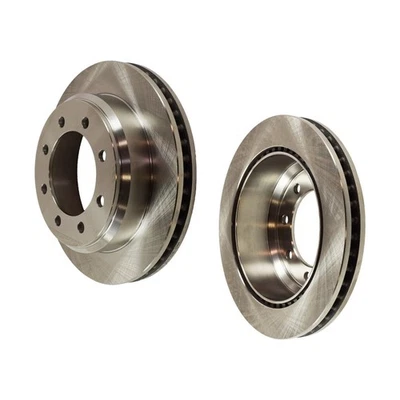 Par de discos de freio traseiros para Ford E-350 Super Duty 2008-2019/E-350 Super Duty 2021 - Imagem 1 de 4