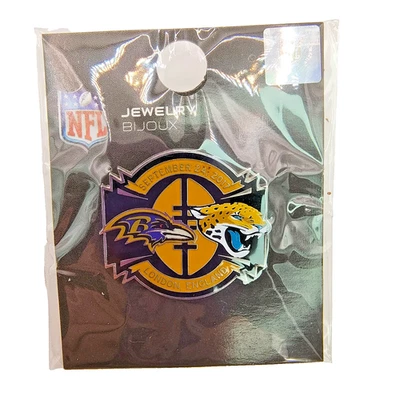 Jacksonville Jaguars VS Baltimore Ravens NFL Game Day Pin 9/24/2017 London - Image 1 of 3