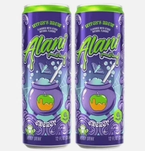 Alani Nu Witch’s Brew Energy Drink 12oz 2er Pack - Caramel Apple - Limited Edition - Bild 1 von 2