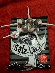 5 Lakritz-Lollys+125g Lakritzbonbon - Bild 1 von 3
