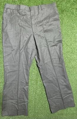 Vintage LL Bean 100% Pure Wool Pants Men’s 38x30 Gray Made in USA - Image 1 of 4