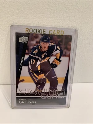 Tyler Myers Young Guns Rookie Card 2009-10 Upper Deck Series 1 #214 - Image 1 of 4