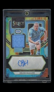 2023/24 Panini FIFA Select Erling Haaland/25 parche automático tie-dye - Imagen 1 de 2