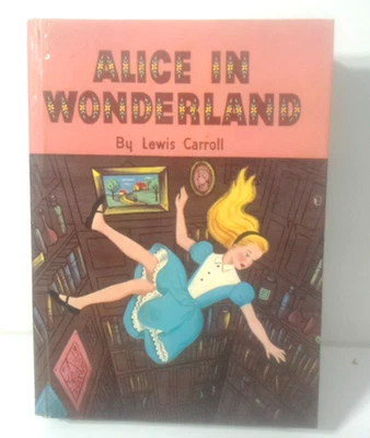Alice In Wonderland Lewis Carroll 1955 HC First Print MCMLV RARE Whitman Foto 1 de 4